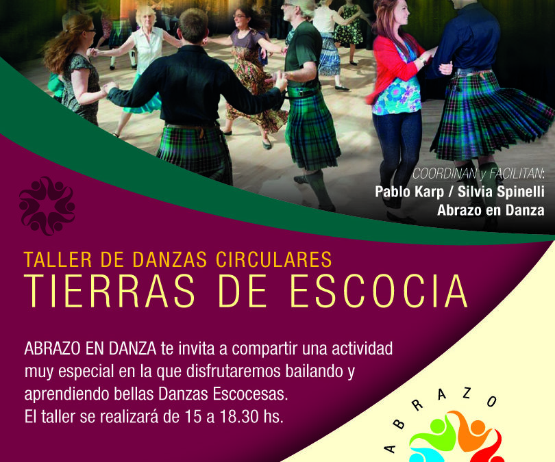 TALLER  de Danzas Circulares TIERRAS DE ESCOCIA